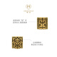 
Chow Tai Fook MONOLOGUE National Tide General Armor Guarding Courage Golden Transshipment Beads for Men and Women MR1477 Brave 20cm