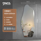 Sinca [livraison de porte, installation de paquet] Miroir de vinaigrette simple forme spéciale miroir mural miroir à corps complet miroir mural 50 * 120cm [suspension murale] Miroir en argent sans cuivre haute définition en cuivre