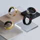 Ringconn Gen 2 Smart Ring Sport Herzfrequenz Blut Sauerstoff Gesunde Schlaf Atemüberwachung wasserdichtes Ring Frosted Schwarz Nr. 11