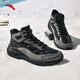 ANTA Walker large cotton shoes casual shoes men's winter leather surface plus velvet thickening warm thick sole increased wear-resistant sports shoes