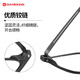 Gameking anti-blue light glasses men and women radiation-proof glasses unrestrained eye frame flat light glass 3388 black anti-blue light gray