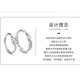 MZMZ platinum couple ring pt950 platinum pairing ring ancient love token to send girlfriend Valentine's Day birthday gift next day delivery/light luxury three life oral pairing ring