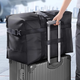 Xingxi 158 Airline Check Bag Large Capacity Luggage Bag Study Abroad Moving Bag Short-distance Travel Bag Live-in Campus Storage Bag Black (72*42*32CM)