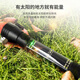 Jucheng Multifunctional Car Safety Hammer Flashlight Solar Power Bank 10-in-1 Car Emergency Escape Second Window Breaker (With Alarm) Black Model