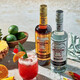 Tandun blanc rhum rhum mojito cocktail de base polyvalente du vin de base gratuite cuba cuit vin importé des philippines bouteille d'origine rhum noir 750 ml 1 bouteille 40% vol