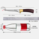 Peles deboning special knife dividing knife outdoor hand-held meat knife household small kitchen knife meat cutting knife stainless steel butchering knife