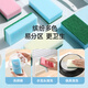 Meiya sponge scouring pad, double-sided grease removal rag, kitchen dishwashing sponge, absorbent cleaning rag, 5 pieces