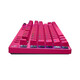 Logitech (G)PRO X TKL/PRO X TKL RAPID Wireless Bluetooth Wired Professional E-sports Game Colorful Backlit Mechanical Keyboard PRO X TKL Pink Three-Mode (Tea Roll)