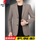 Pierre Cardin Casual Suit Jacket Men's 2025 Autumn and Winter New Style Young and Middle-aged Slim Suit Top Single Jacket Men 015 Gray L 175L