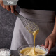 Erlernen Sie das Kochen des manuellen Ei -Whisk Creme -Mixers Silikon Edelstahl Ei Whisk Backwerkzeuge Küche Lieferungen Edelstahl Ei Whisk WK9214