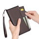 Williampolo Paul Wallet Genuine cuero de cuero Long Top de cuero de vaca