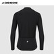 ASSOS cycling jersey men's spring and autumn fleece long-sleeved top warm MILLE GT Spring Fall Jersey C2 black XL