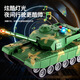 Aibilu children's toys boys large inertial tank model military combat vehicle simulation 3-6th birthday gift