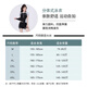 梵迪拉（F.DYRAA）泳衣女高级分体短袖温泉保守显瘦游泳馆泳装四件套12034黑粉色XL