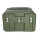 Camouflage craftsman supply box army green equipment box rotational molding box outdoor field camping army green multi-functional equipment box 600*500*400mm (can be customized with printing)