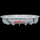 Ji Litian custom Jinshuai XQB75-378/378A/378B/3552L/3552/3882 washing machine pulsator turntable vortex PP pulsator metal core, stainless steel screws