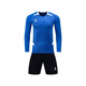 Karmakekarme -Fußballuniform Langhülle Erwachsener Kindertrikot Sport Männer und Frauenwettbewerbstraining Team Uniform Schnell trockener Druck Red XL