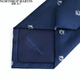 
North Martin high-end silk tie men's national trend Chinese dragon blue business formal wear hand-treaded wedding high-end Chinese style gift box