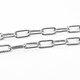 Jinguluo 304 stainless steel chain outdoor 3mm thick chain 5m + 2 spring buckles KZS-1150