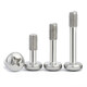 Jinchao 304 stainless steel 818 pan head cross-shaped screws, round head, non-loosening screws, half-thread M3M4M5M6 M3*6 (10 pcs)