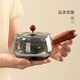 Unclumsy glass rotating teapot for tea water separation Xiaoyao teapot 250ml