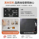 洞洞板铁艺不锈钢冲孔挂钩置物架电动工具定制五金收纳墙壁展示架 带边框 加厚款12040cm-白色 送2