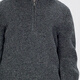 
jnby by JNBY Jiangnan cloth children's clothing wool pullover sweater thin needle single-sided autumn and winter boys and girls children 1OA310140 021/charcoal ash 110cm