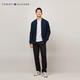 Tommy Hilfiger [Pure Wool] Men's Business Casual Baseball Collar Cardigan Knitted Cardigan Jacket 03258
