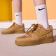 【准新品】耐克NIKE板鞋女空军一号AF1 AIR FORCE 1运动鞋FZ7372-200亚麻38