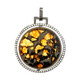 DRJEFUN natural olive meteorite genuine Tiantie pendant Sericho girls and boys niche light luxury jewelry gifts specially shot