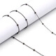 FESETE glasses chain hanging neck for women glasses chain glasses hanging neck rope fashion sunglasses reading glasses beaded chain silver