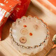 La sopa de tremella de nido de pájaros liofilizada de Xian Er, listos para elaborar sin guisar sin guisarse sin hervir fechas rojas y reemplazo de comidas instantáneas de Wolfberry, sopa de nido de pájaro, tremella 4 cajas [Total 28 paquetes]