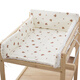 LNGA Landgre couches personnalisées table de table de table de lits de lit de lit de lit Sac mou en coton bébé nouveau-né table de soins de la clôture de la gamme de coussinets à padvrage souple