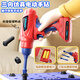 Screw screw assembly tool box for children's toys for boys 3 to 6 years old electric drills to disassemble and repair Deluxe version of three-deforming tool table_trolley box_roller slip