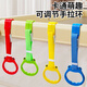Bed rail handle, children's special hand pull ring, adjustable baby learning standing ring, fitness exercise arm strength, upgraded and adjustable 2-pack yellow + green