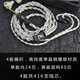 线艺匠416芯利兹4.4平衡线适用于森海IE300 IE600舒尔846榭兰图二代mmcx耳机升级线 森海塞尔IE400/IE500/100PRO 3.5mm直头