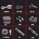 Accessoires de marteau électrique personnalisés XMSJ AD6626 PICK DE DOUBLE ÉLECTRIQUE AD6526 Piston Rotor Stator Gear Box en carbone Boîte à vitesses