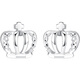 Aido Diamond pt950 platinum crown earrings for women, fashionable platinum earrings for ear care, small earrings, weight 1.8-2.0 grams + delivery certificate