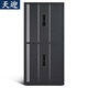 天迎保密柜文件柜智能锁具纯黑通双节TY-BM5266
