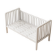 
Xingde children's splicing bed iron-high guardrail baby can be customized widened splicing adults can sleep on a crib for boys and girls. Three-sided guardrail + 5cm coconut palm mattress 180*80 [Environmental and odorless]