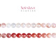 Chow Tai Fook SOINLOVE Treasure Girl Pink Snow Pink White Chalcedony Bracelet Stretch Bracelet VV263 16.25cm