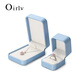 
Duobaoni Jewelry Box High-end Rounded PU Leather Ring Box Bracelet Pendant Earring Box Gift Jewelry Packaging Box Customized Logo Long Chain Box-H15905