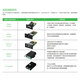 APC Schneider SP Série en ligne UPS Alimentation sans interruption C1KC2KC3K6K Batterie intégrée Salle de serveur de surveillance Tension de tension et de rupture d'alimentation Alimentation de secours Carte de contact sèche VGL9901