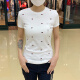 Tommy Hilfiger北美汤米夏季女士休闲满标LOGO圆领短袖T恤衫 满标藏青色 3294 410 XS