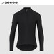 ASSOS cycling jersey men's spring and autumn fleece long-sleeved top warm MILLE GT Spring Fall Jersey C2 black XL