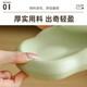 Magic Apricot Sticky Slipper Damen New Sommer Home Bequemes Dickes alleines Badezimmer Eva Anti-Rutsch-Slipper Männer grün 38-39 Geeignet für 37-38