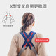 aiebao宝宝抱带背带多功能双肩婴儿背袋背带前后抱背 咖啡色 均码