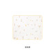 YEEHOO washable diaper pad for all seasons, newborn baby diaper pad, egg roll yellow 70x60cm