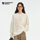 Gefährliche Menschen Xue Zhiqian DSP losen Spaß Jacquard Herbst und Winter Mode vielseitige trendige Pullover Pullover Männer dunkelgrau S