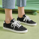 Menschlichem atmungsaktives Mesh-Leinwandschuhe für Frauen Sommer-Netz vielseitige Freizeitbrettschuhe Korean Thin Hollow Student Mesh kleine weiße Schuhe Beige 2575 38